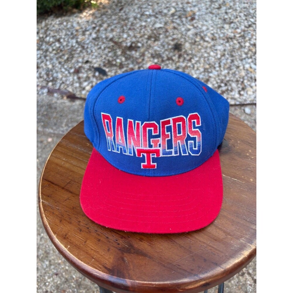 American Needle Baseball Cap Texas Rangers 1990s Mens Reproduction See Photos